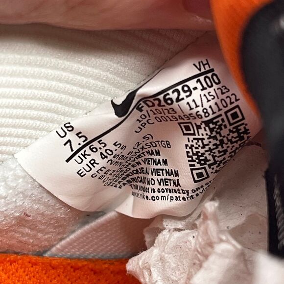 NEW Nike Dunk Low Pro QS SB Tightbooth White Black Shoes Mens 7.5 FD2629-100 - Picture 8 of 8